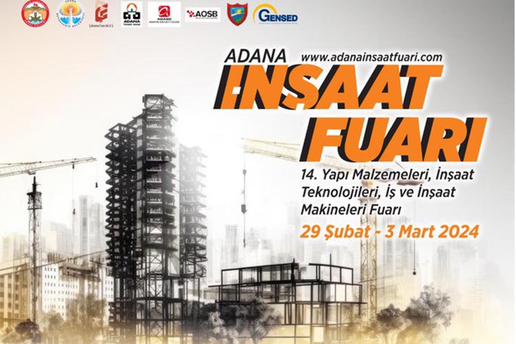 14. Adana İnşaat Fuarina Davetli̇si̇ni̇z!