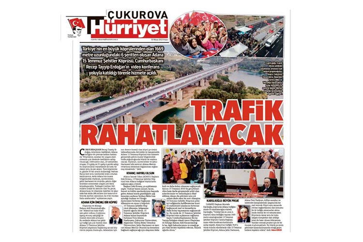 Adana Trafi̇ği̇ Rahatlayacak