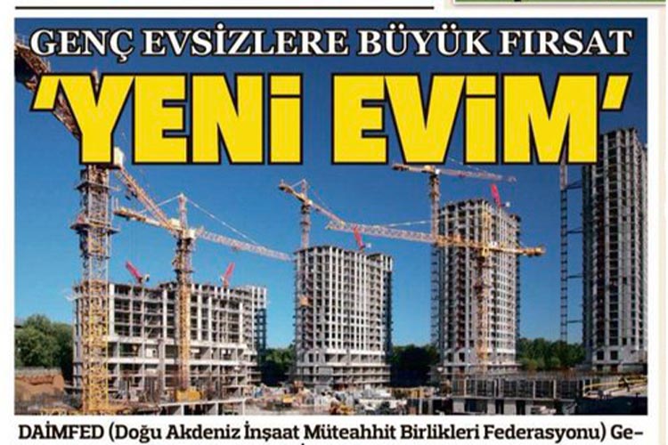 “Genç Evsi̇zlere Büyük Firsat”