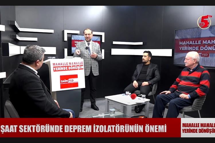 Mahalle Mahalle Yeri̇nde Dönüşüm  İnşaat Sektöründe Deprem İzolatörünün Önemli̇  Programı