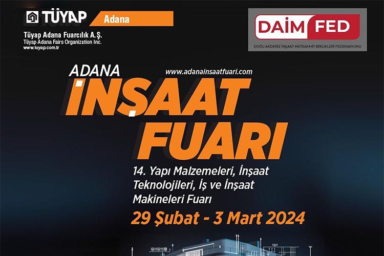 TÜYAP – DAİMFED İş Bi̇rli̇ği̇ İle İnşaat Fuarimiza Bekli̇yoruz.